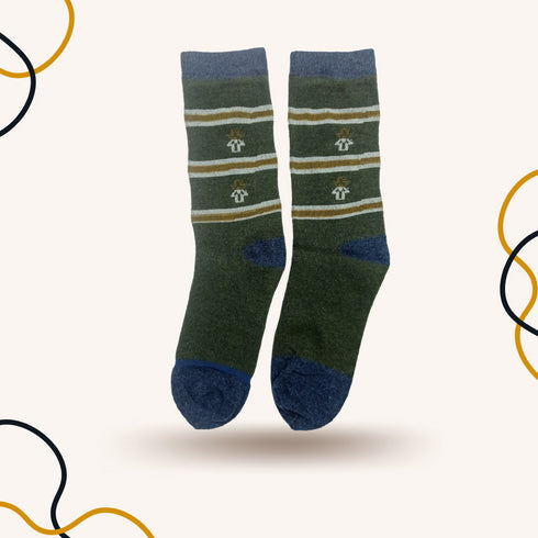 Olive man Office Socks - SOXO #1 Imported Socks Brand in Pakistan